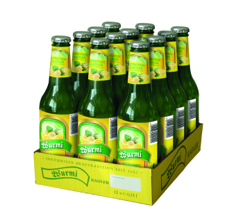 Wurmi Radler 12 x 0,33lt KARTON