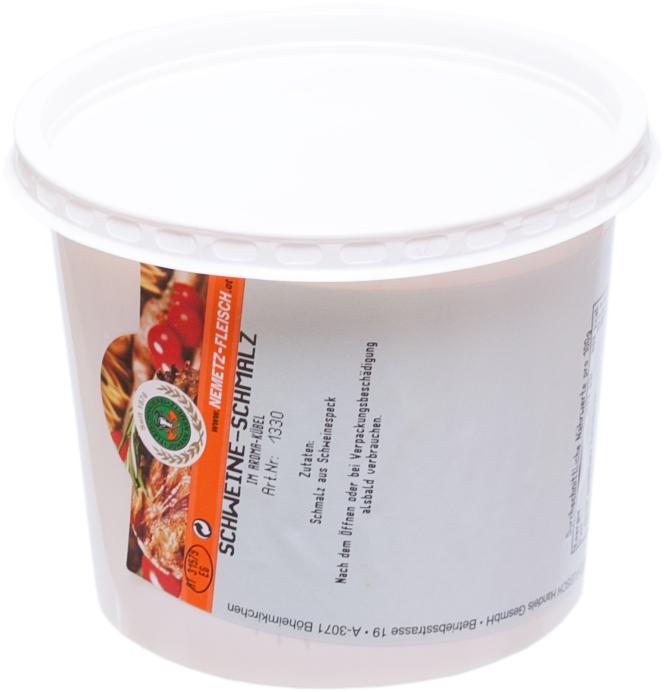 Schweine Schmalz ca 500gr