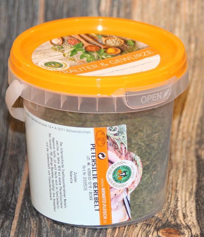 Gewrz Petersilie gerebelt 50g