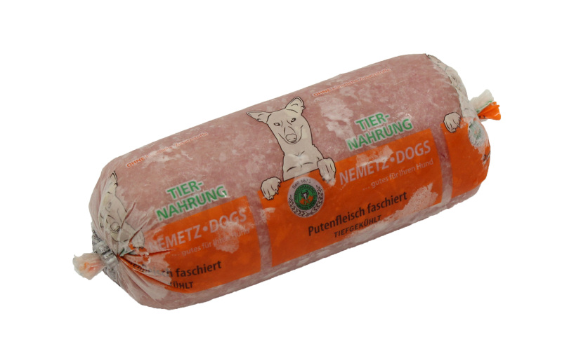 Hund Putenfleisch faschiert 500gramm