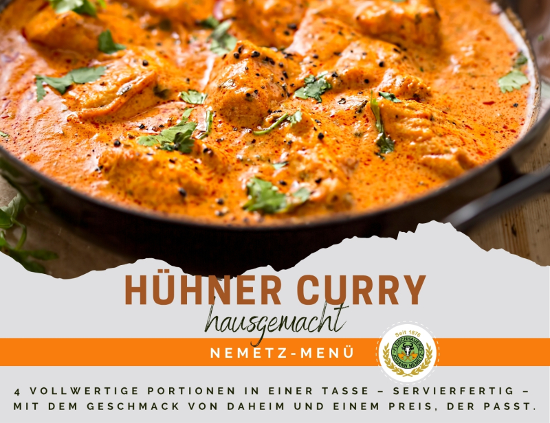 Hausgemachtes Men Hhner-Curry