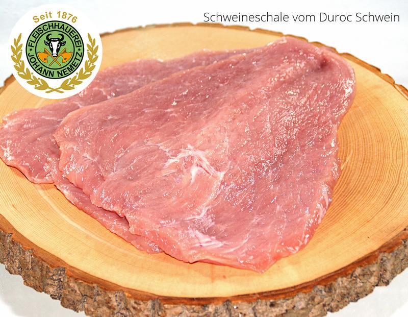 DELUXE Schweineschalenschnitzel geschnitten