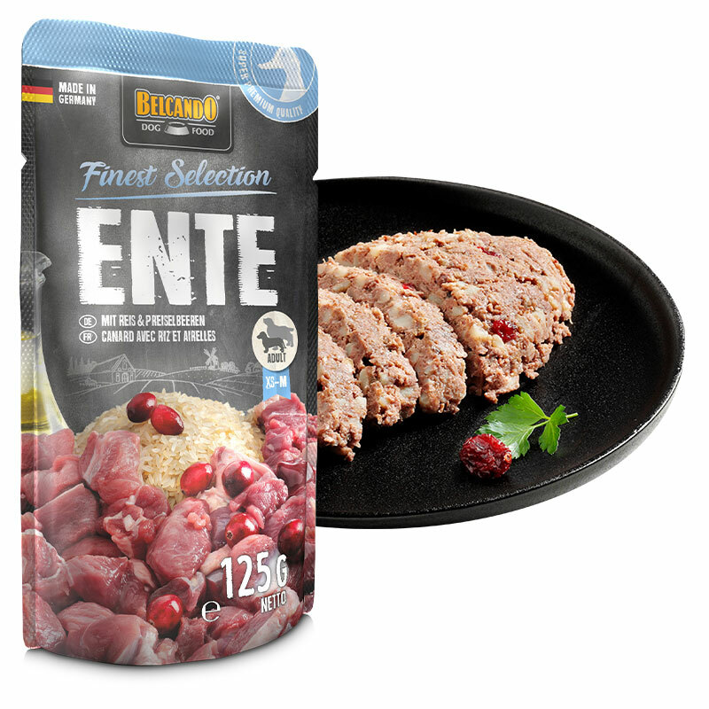 Belcando Ente mit Reis und Preiselbeeren 125 g