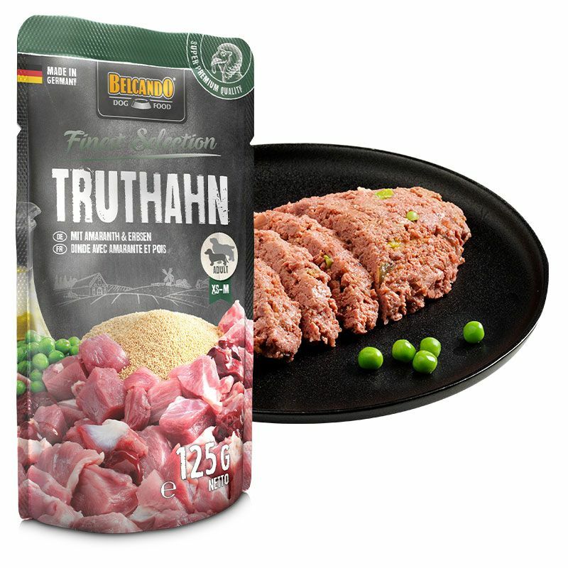 Belcando Truthahn mit Amaranth & Erbsen 125 g