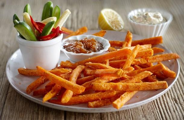 Skartoffel Pommes Sweet Potato
