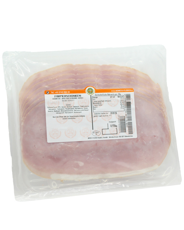 Farmerschinken geschnitten Farmerschinken geschnitten