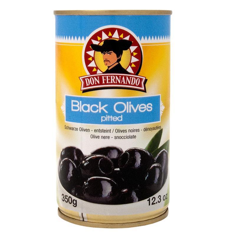 Oliven schwarz ohne Stein 350g