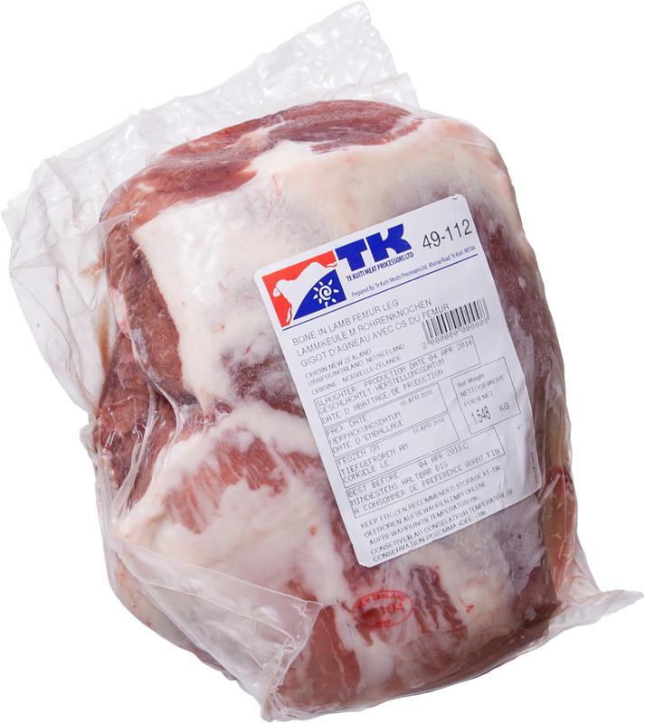 Lamm Lammkeule femur TK NZ