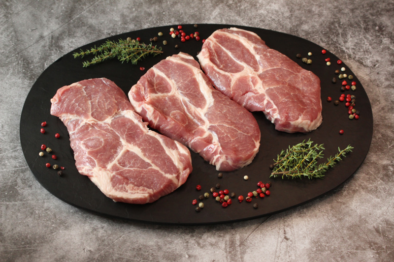 Schweine Schopf geschnitten 10x 160g